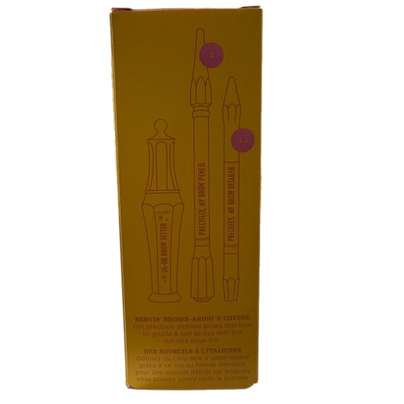 Benefit Cosmetics All Brow’t That Cheddar – 3-Piece Brow Set (Light Brown) - Picture 4 of 5